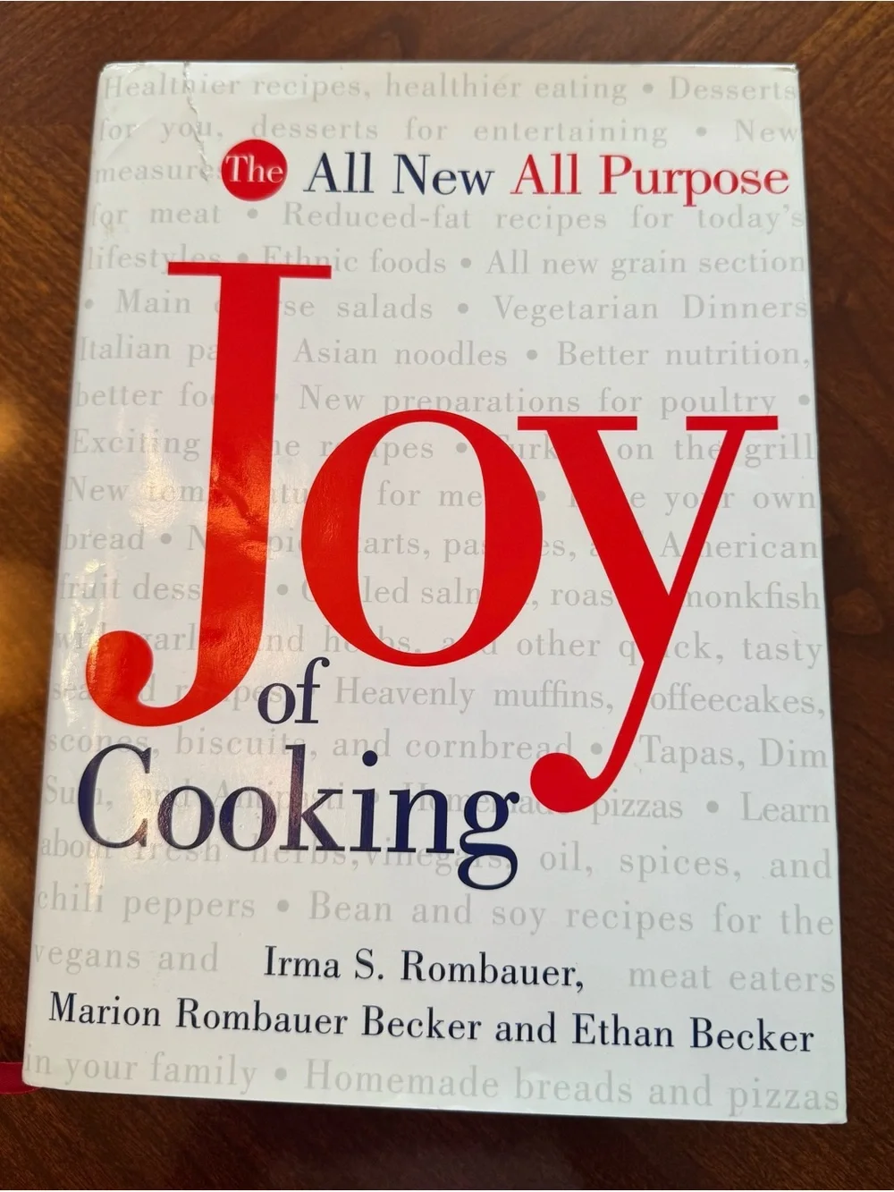The All New All Purpose Joy of Cooking Vintage cookbook 1997 by Irma S. Rombauer